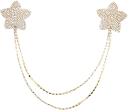 Rhinestone Nipple Cover Pasties Sticky Boobs Bra Sexy Sparkle Chest Stickers Accessories Jewelry for Women Star Gold