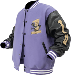 GRAY MONSTER Mens Varsity Jackets Vintage Bomber Jacket For Men Halloween costumes Streetwear Coat : Clothing, Shoes & Jewelry