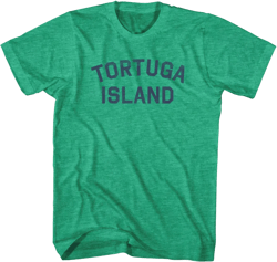 Tortuga Island Adult Tri-Blend T-shirt