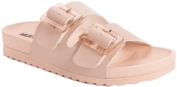 Womens Grand Cayman Flat Slide Sandal, Blush, 10, MUK LUKS