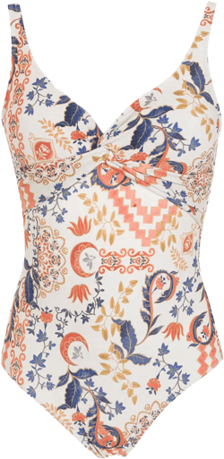 Adriana graphic-print swimsuit