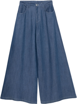 wide-leg jeans