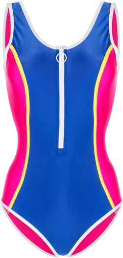 Tamara colour-block swimsuit