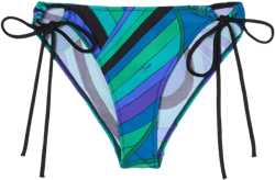 Iride-print bikini bottom
