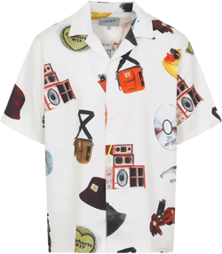Jacob Rochester graphic-print short-sleeve shirt