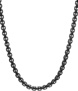 sterling silver Box Chain necklace (7.3mm)