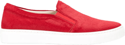 round-toe slip-on sneakers