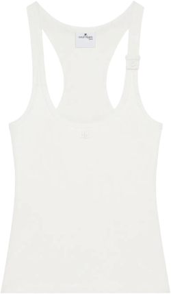 buckle-fastening tank top