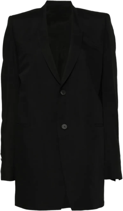 Dirt Tailored Blazer In Black