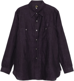 embroidered-logo shirt