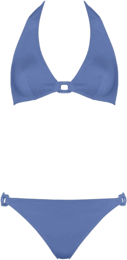 halterneck bikini set