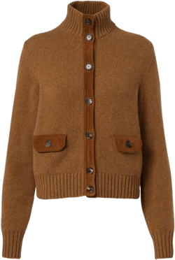 Loro Piana Women's Brown Parksville Cashmere Jacket