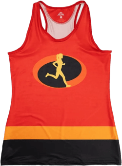 Gone For a Run Women's Performance Tank Tops | Fairytale & Princess Running Costume | Various Designs : Clothing, Shoes & Jewelry