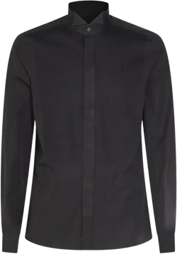 cotton tuxedo shirt