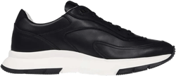 leather sneakers
