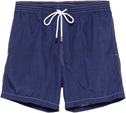 logo-patch swim shorts