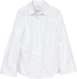 asymmetric layered shirt