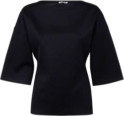 slash-neck top