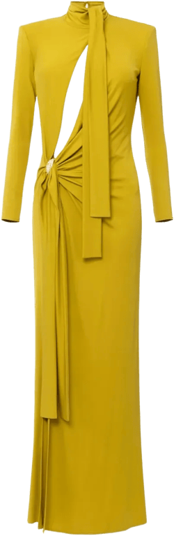 cut-out maxi dress