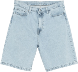 logo-detail denim shorts
