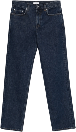 logo-patch jeans