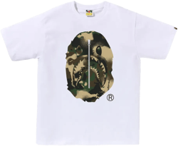 camouflage-graphic T-shirt