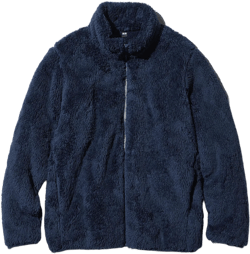 Fluffy Yarn Fleece Full-Zip Jacket