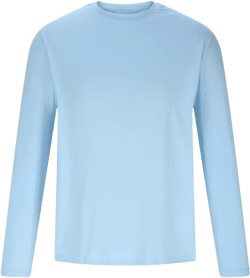 Generic Men'S Sun Protection Shirts Uv SPF Long Sleeve Shirt Rash Guard Fishing Shirt Quick Dry Lightweight Shirt Cool Shirts XX-Large 03-light Blue