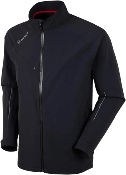 Sunice Peformance Apparel - Elliot Men's Lightweight Water-Resistant Windproof Highly Breathable Convertible Quick Dry Jacket Small Black/Charcoal Melange