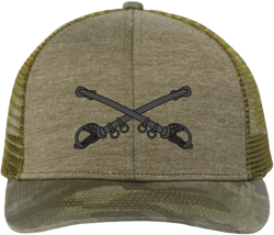 Crossed Sabers DRI-DUCK Trucker Hat