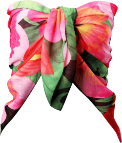 CHIC DIARY Beach Cover Up for Women Swimwear Chiffon Pareo Bikini Sarong Bathing Swimsuit Wrap Skirts (Pink Flower) at Amazon Women’s Clothing store