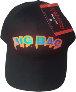 BIG BAG 2 TONE BASEBALL CAP "orange peel"