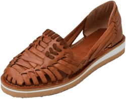 Sandals women Huarache Sandal Colorful Leather Mexican Style Color Shedron 1030