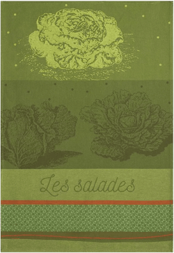 Coucke - Salades du Potager Tea Towel