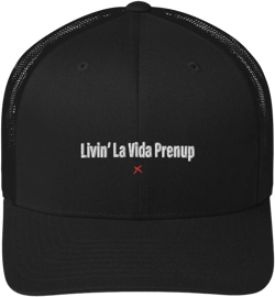 Livin' La Vida Prenup - Hat