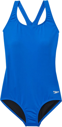 Speedo Women's Swimsuit One Piece Endurance Ultraback Solid Contemporary Cut 14 Speedo Blue