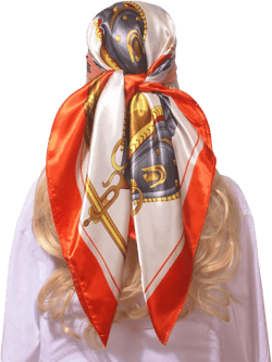 Square Scarves for Women Lightweight Large Satin Hair Scarf for Sleeping Silky Modal Hijab Bandana Neckerchief, 35"*35" Gharry 02