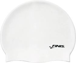 FINIS Silicone Swim Cap White