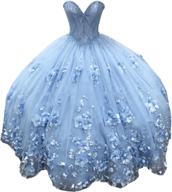 Sweetheart Pearls 3D Floral Flowers A line Sequined Tulle Prom Evening Dresses for Women 2025 Lace : Clothing, Shoes & Jewelry