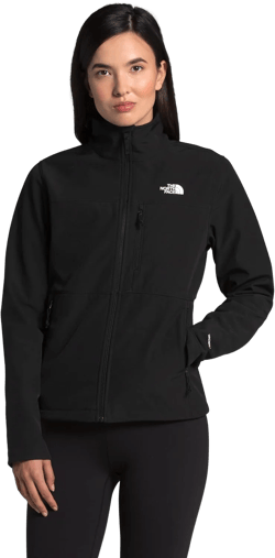 The North Face Women's Apex Bionic Jacket - TNF Medium Grey Heather - (Past Season) Large Tnf Black