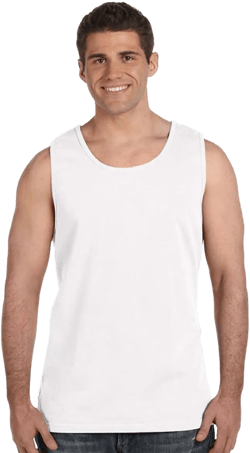 Comfort Colors Ringspun Garment-Dyed Tank, 2XL, WHITE