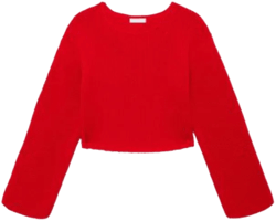 Navi Open Knit Sweater