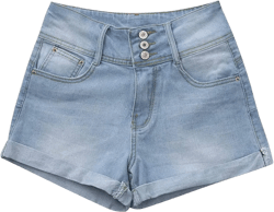 Women Mid Rise Ripped Stretchy Jeans Shorts Female Wash Summer Women's Jeans Hot Short Jeans High Waisted Jean