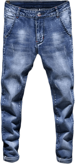Andongnywell Men's Stretchy Long Skinny Jeans Comfort Straight Leg Slim Fit Pencil Denim Pants Trouser 29 Blue2