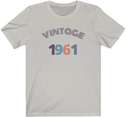 Vintage 1961 - Unisex Jersey Short Sleeve Tee