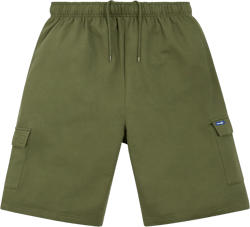 Wrangler Big and Tall Cargo Shorts for Men - Fleece Heavyweight Casual Lounge Mens Sweat Shorts, Drawstring, 10" Inseam Olive : Clothing, Shoes & Jewelry
