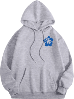 Womens Sweatshirts Comfort Hoodies for Anxiety Letter Graphic Drawstring Oversized Hoodies Long Sleeve Thermal Pullovers Cute Preppy Sweatshirts Preppy Hoodies Grey