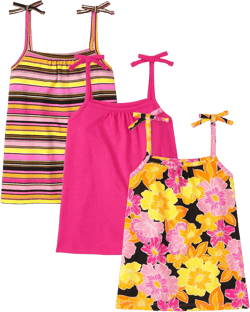 The Children's Place Girls' Sleeveless Tie Shoulder Tank Top