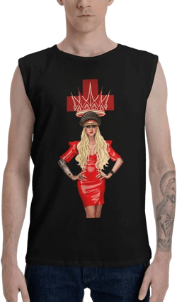 Rock Band T Shirts Mens Muscle Tank Top Summer Casual Novelty Print Sleeveless Graphic Gym Workout Shirt tee 3X-Large A-4