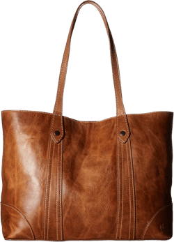 Frye Melissa Shopper Tote Bag, Stylist Large Handbag with Adjustable Strap & Pockets One Size Beige